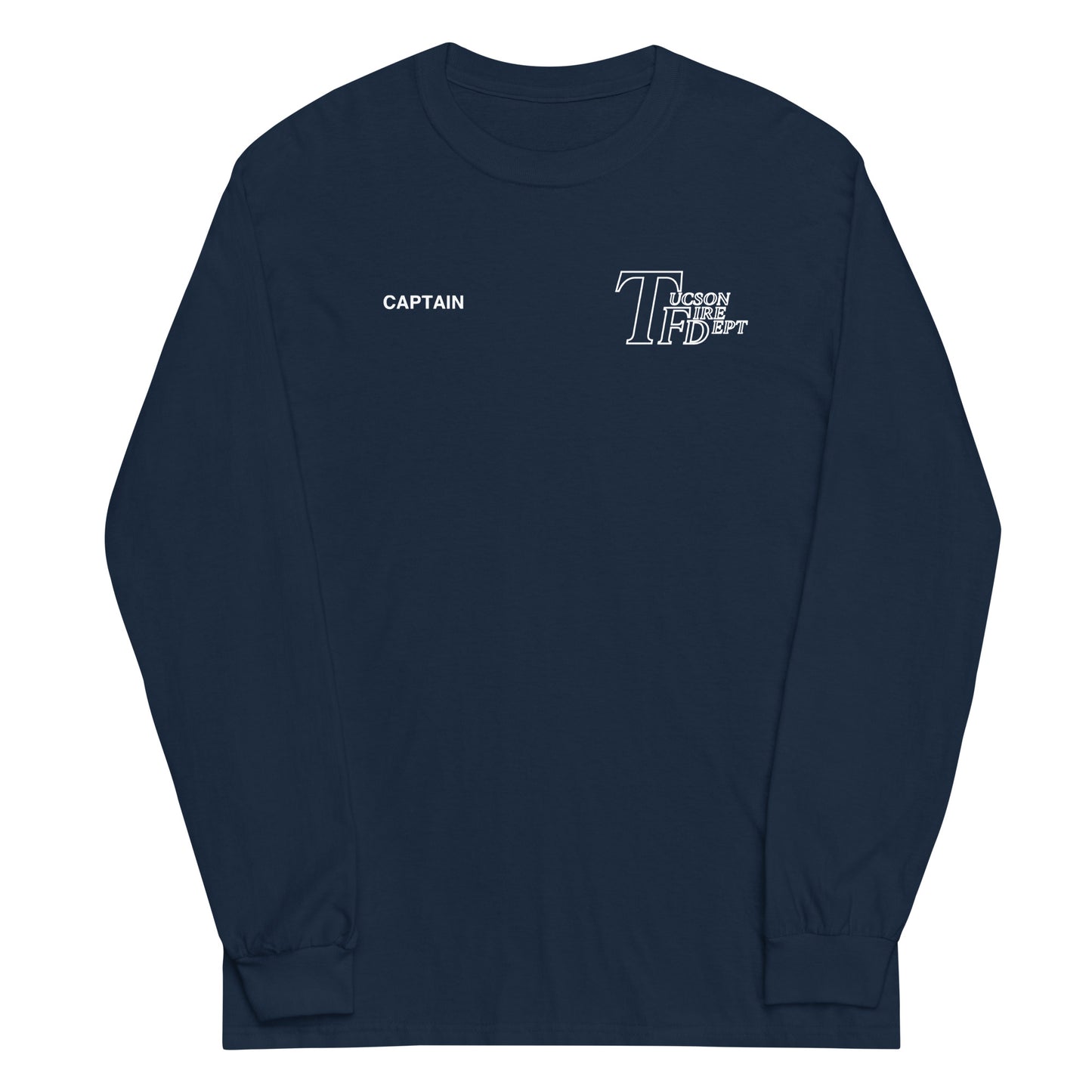 Classic Cotton Gildan Uniform Long Sleeve (CAPTAIN EMT)