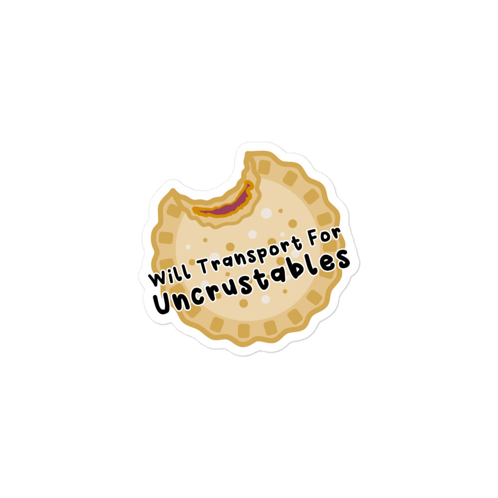 Will Transport For Uncrustables