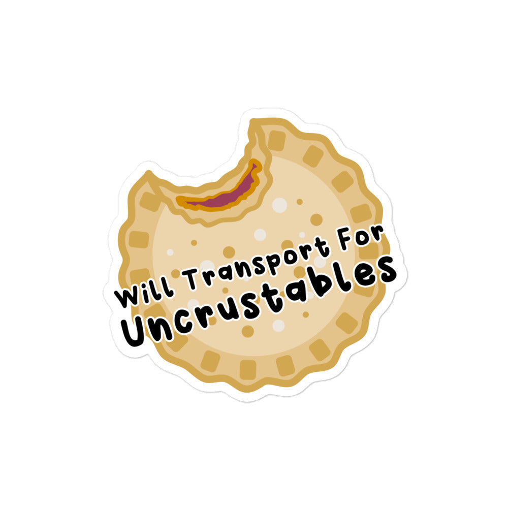 Will Transport For Uncrustables