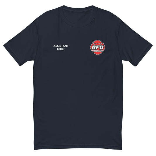 ASST. CHIEF Gregory Fire Dept. Uniform Tee - Next Level