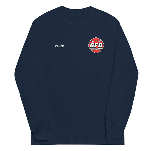 CHIEF Gregory Fire Dept. Uniform Long Sleeve - Gildan