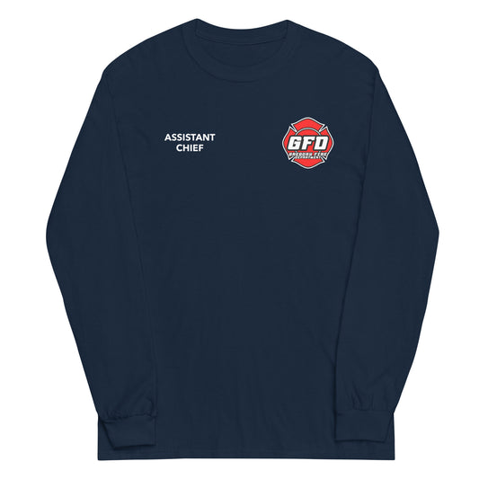 ASST. CHIEF Gregory Fire Dept. Uniform Long Sleeve - Gildan