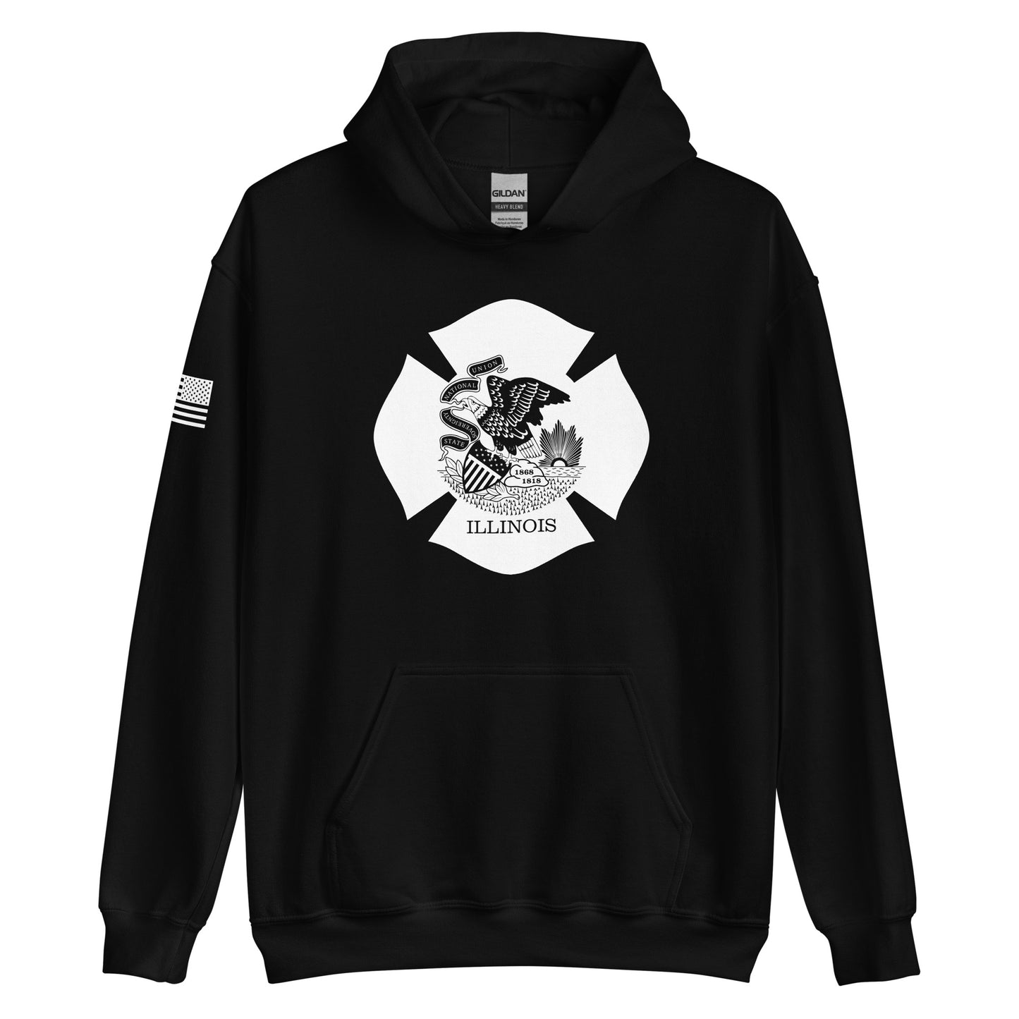 Classic Illinois Flag Hoodie