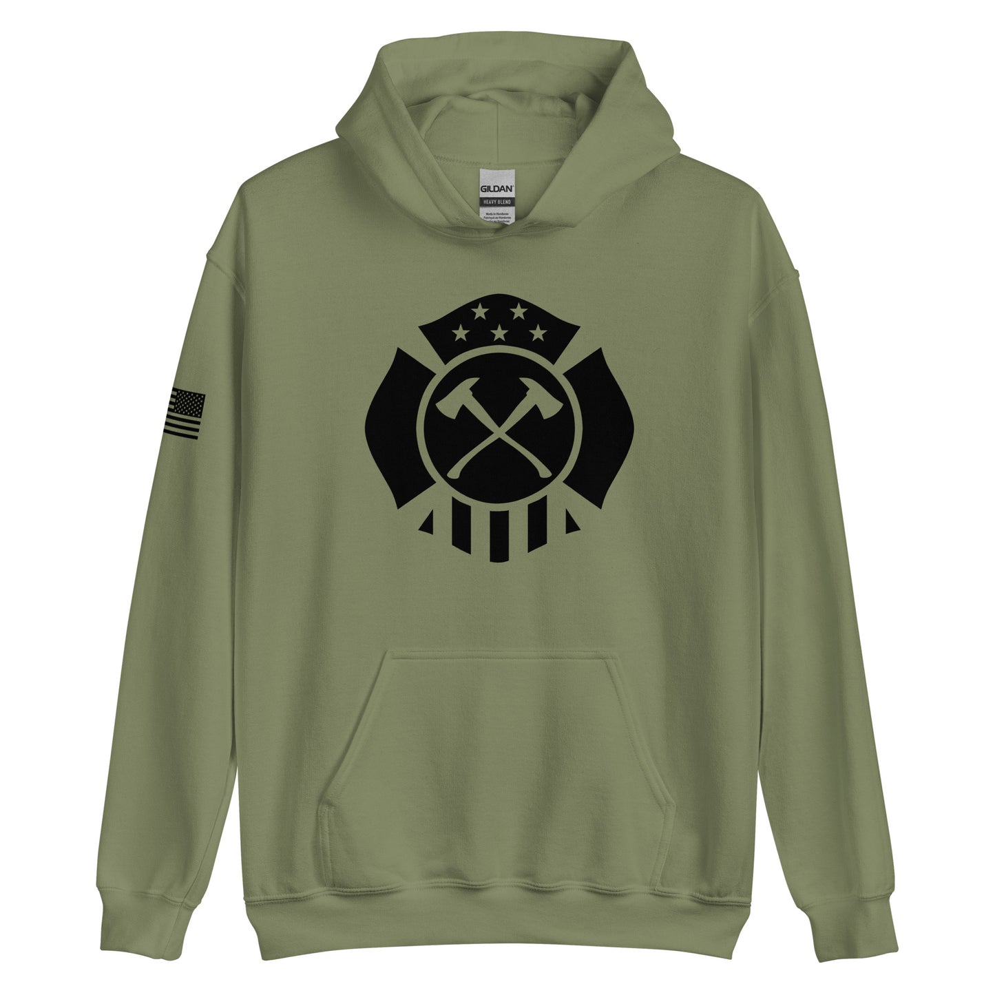 Classic Fire Fifty Flag Hoodie