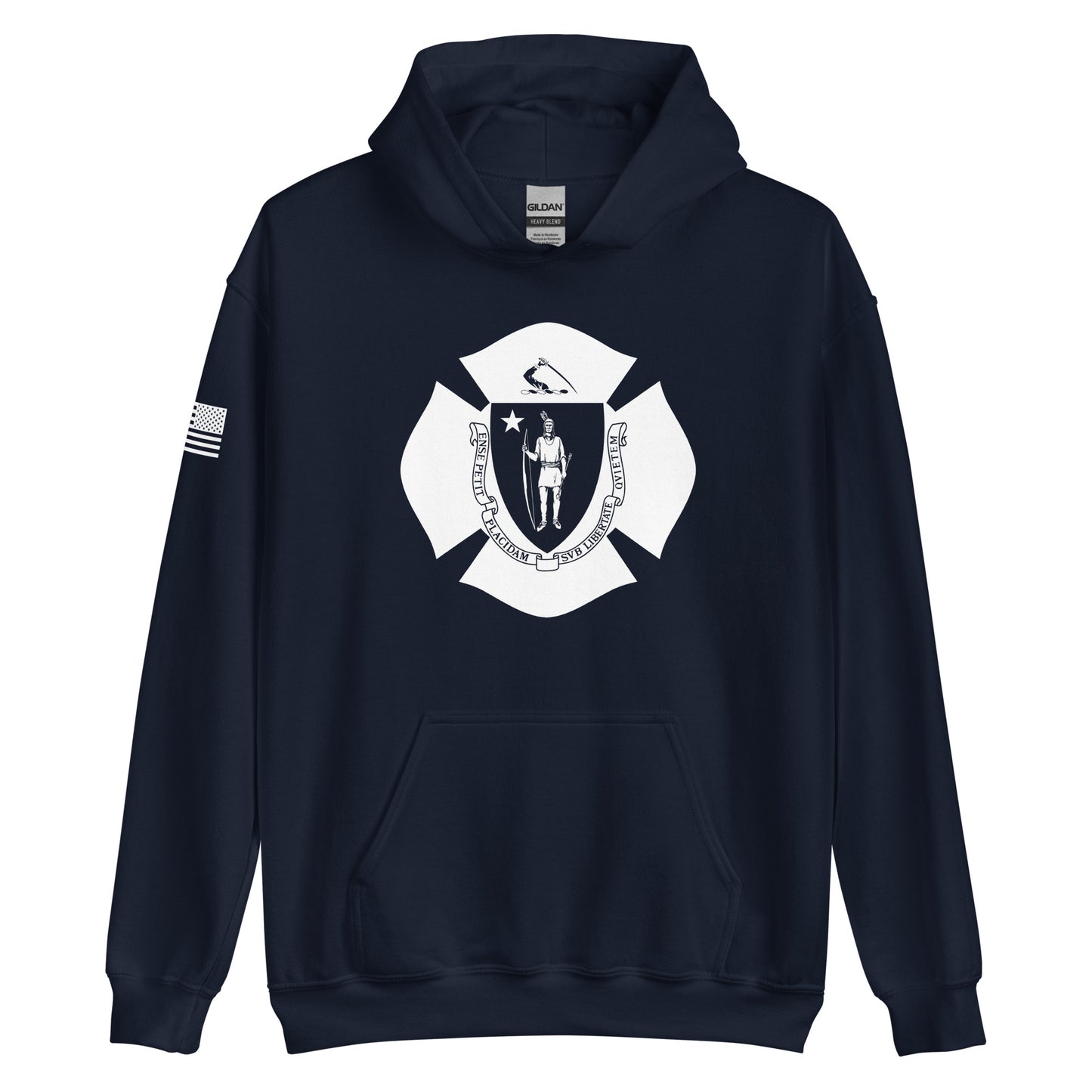 Classic Massachusetts Flag Hoodie