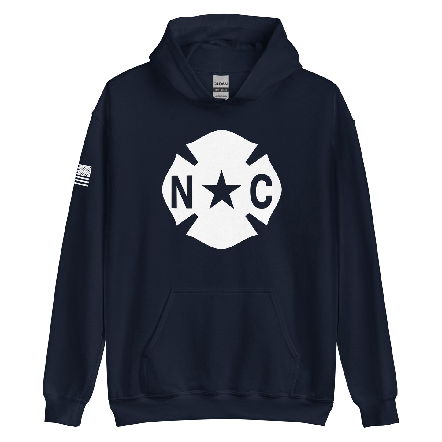 Classic North Carolina Flag Hoodie