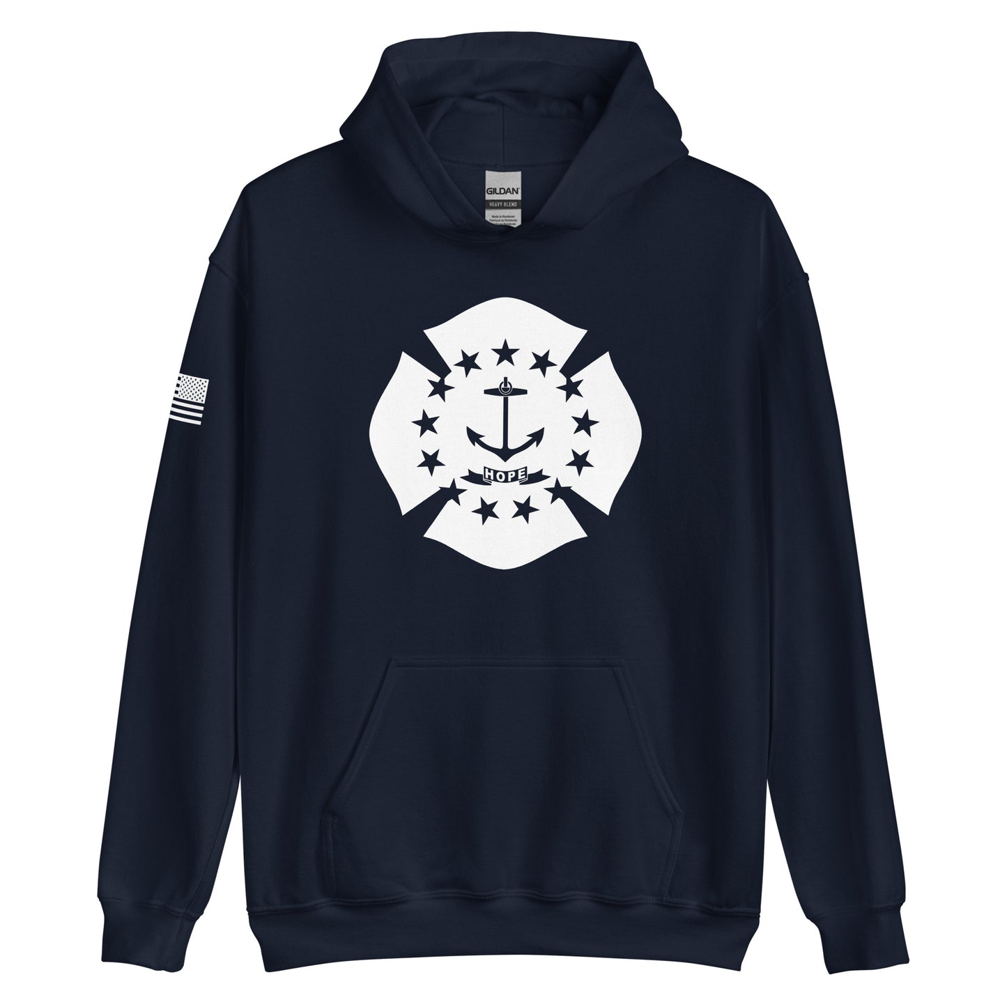 Classic Rhode Island Flag Hoodie