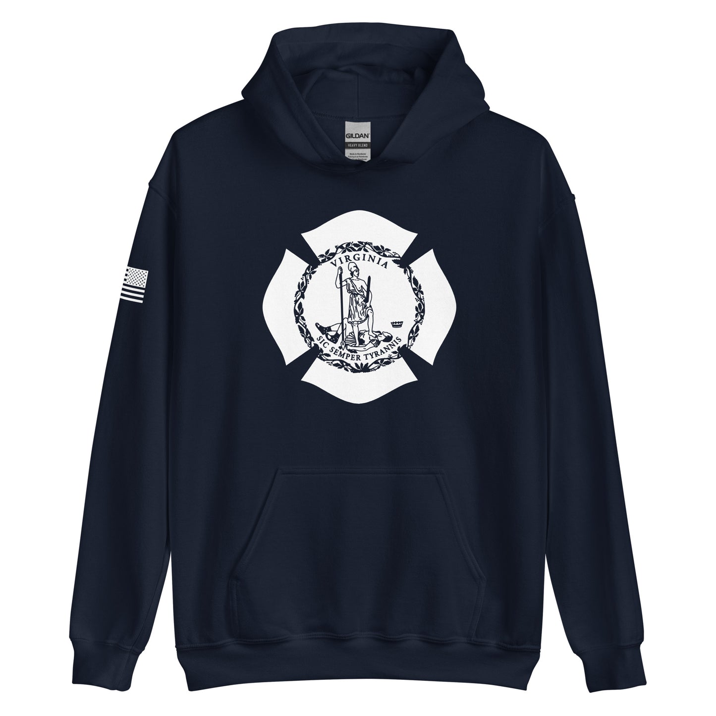 Classic Virginia Flag Hoodie