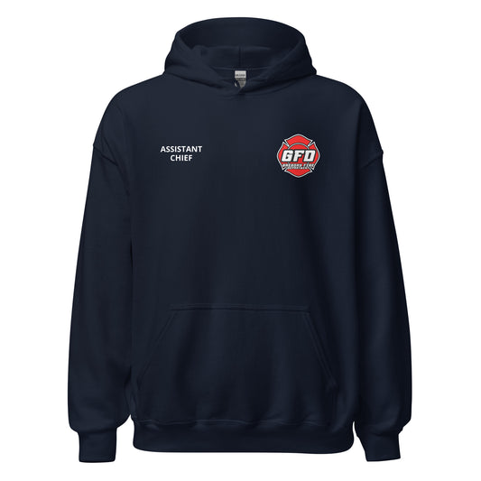 ASST. CHIEF Gregory Fire Dept. Uniform Hoodie - Gildan