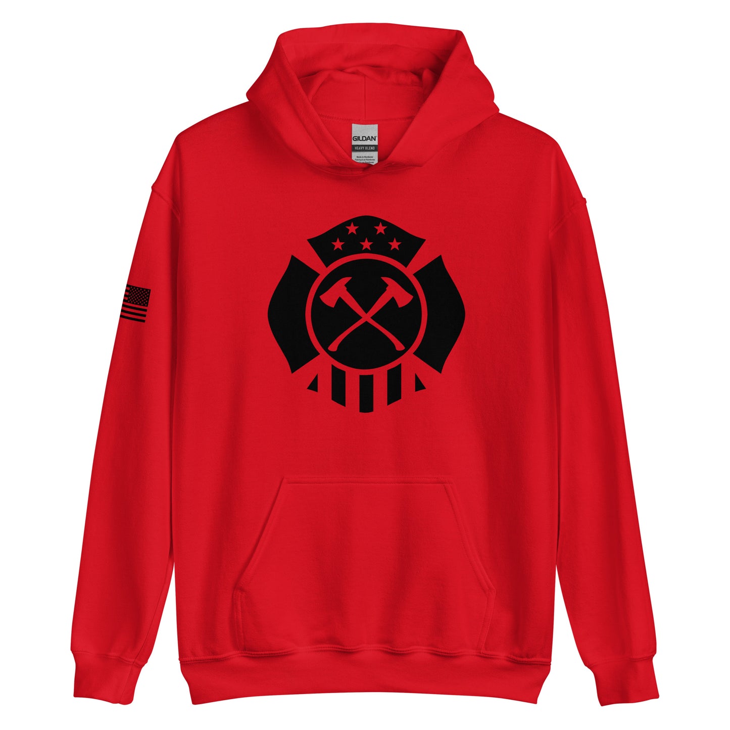 Classic Fire Fifty Flag Hoodie