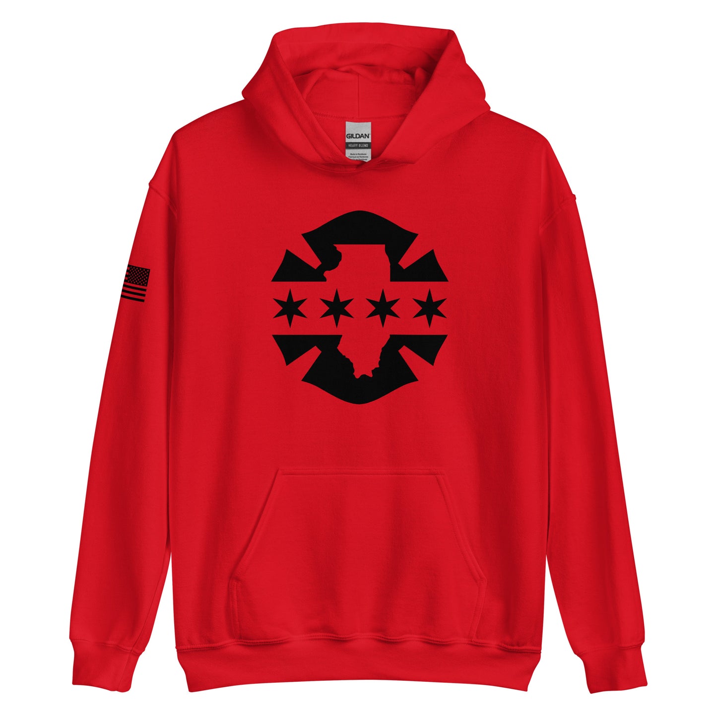 Classic Chicago Flag Hoodie