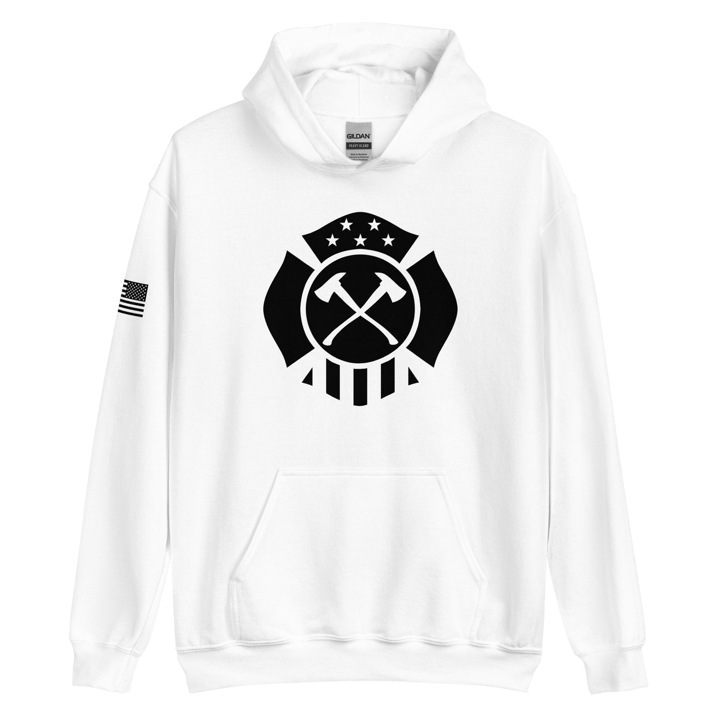 Classic Fire Fifty Flag Hoodie