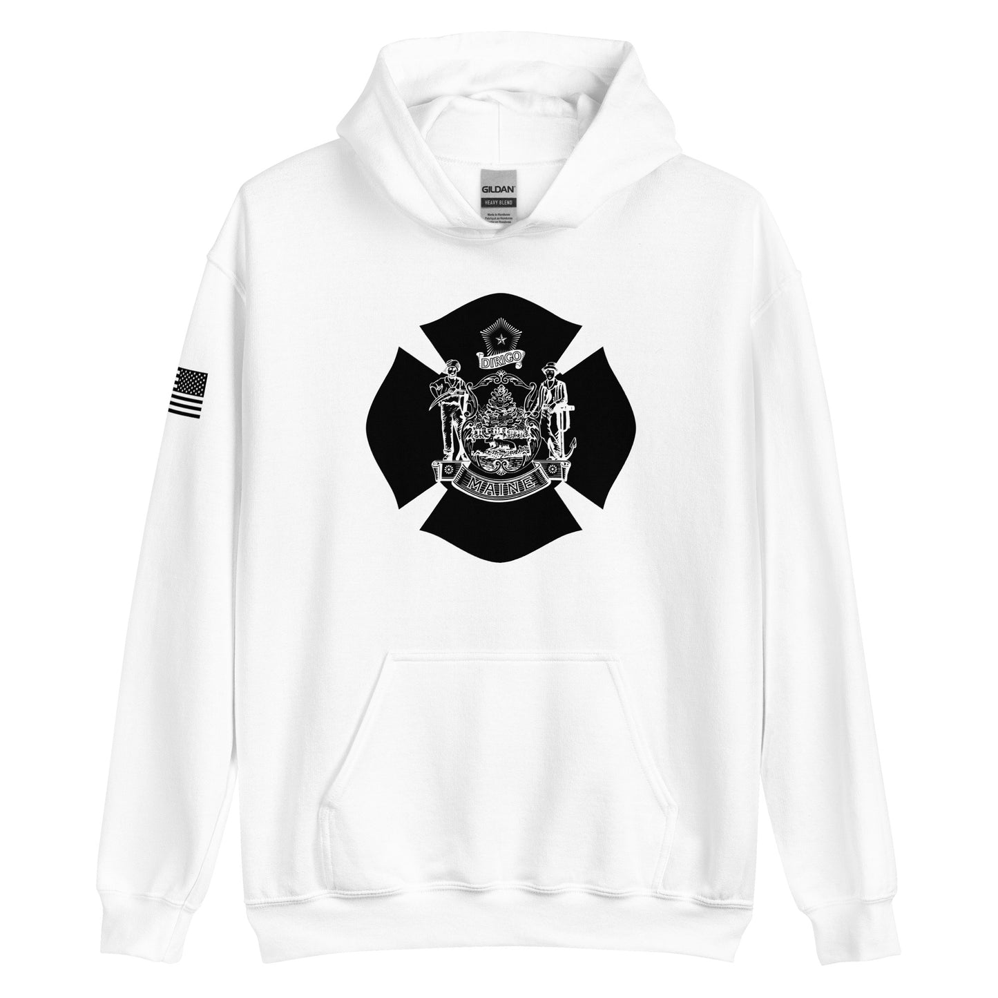 Classic Maine Flag Hoodie