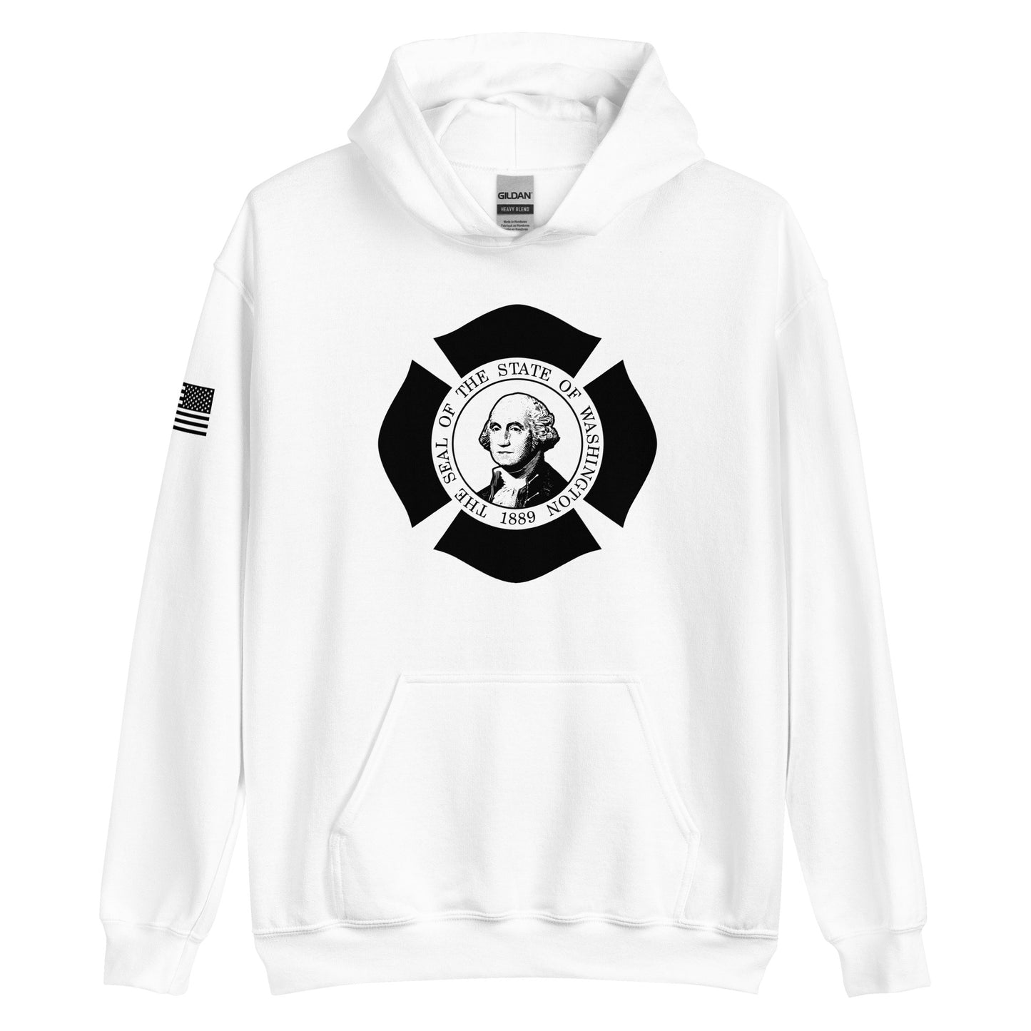 Classic Washington Flag Hoodie