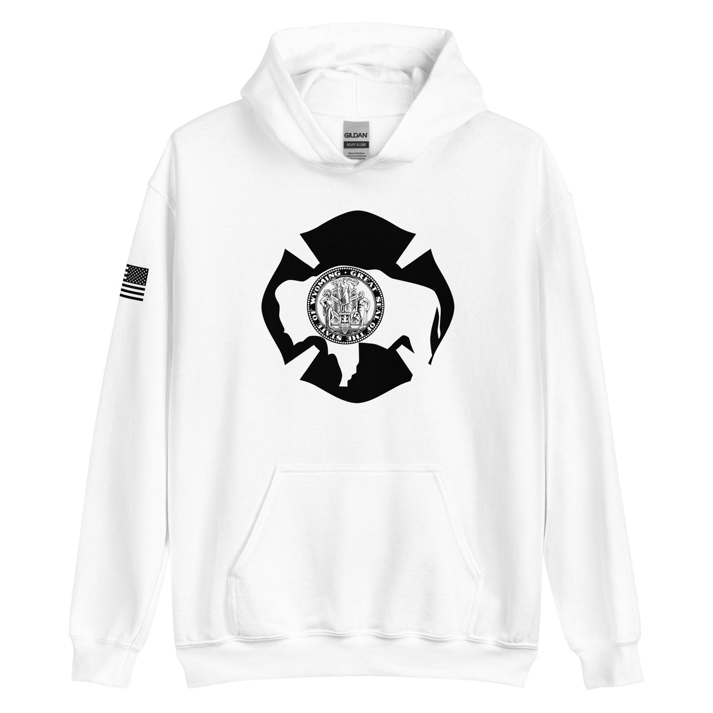 Classic Wyoming Flag Hoodie