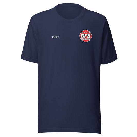 CHIEF Gregory Fire Dept. Tee - Bella + Canvas